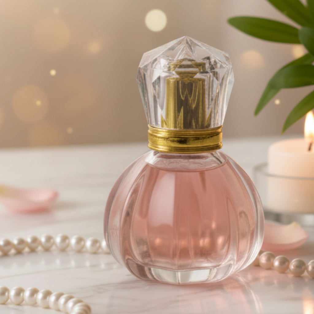 30ml -Essence of You captures your unique energy in a luminous fragrance.  Bright citrus notes, delicate floral creating a scent that's both uplifting and elegantly refined. A natural Essence with every spritz.