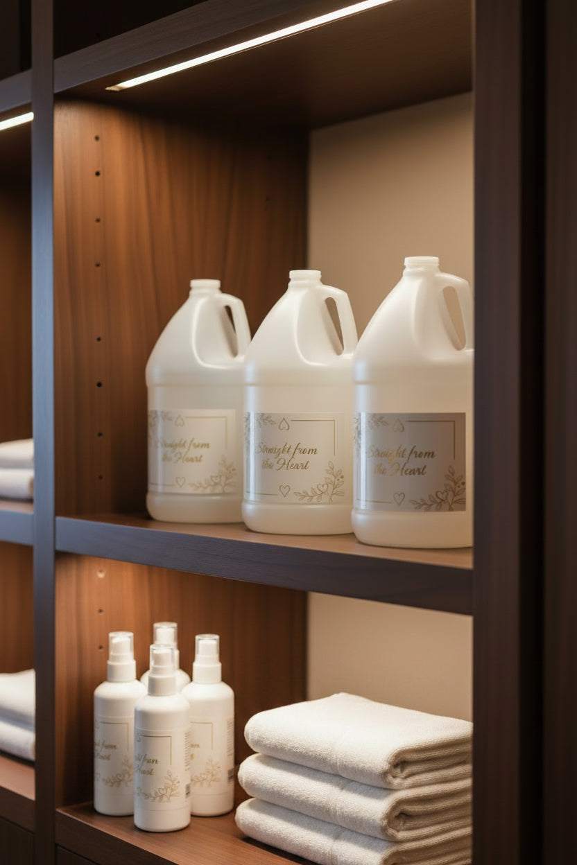 Gallon Essence Odor Neutralizing Room, transforms any space with natural ingredients. This lightweight spray rids unwanted odors rather than masking them, leaving behind a subtle, pleasant scent. Perfect for bedrooms, living rooms, bathrooms, and offices.