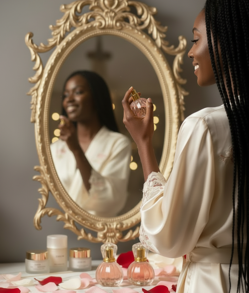 30ml -Essence of You captures your unique energy in a luminous fragrance.  Bright citrus notes, delicate floral creating a scent that's both uplifting and elegantly refined. A natural Essence with every spritz.