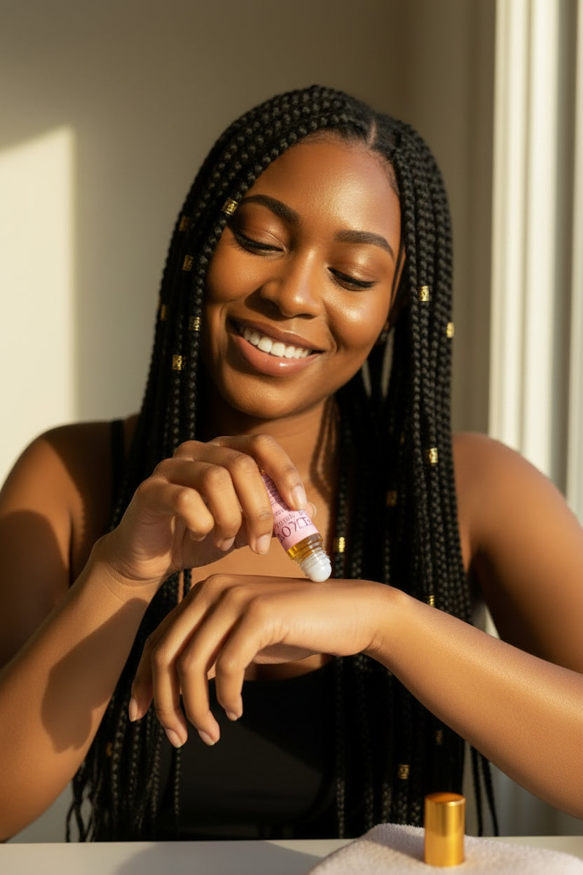 Essence of You Body Oils  not only Nourish the skin, its fragrance is selected notes complement hints of Sweet Floral fragrance and envelops you in an elegant, calming aroma that lingers beautifully throughout the day.