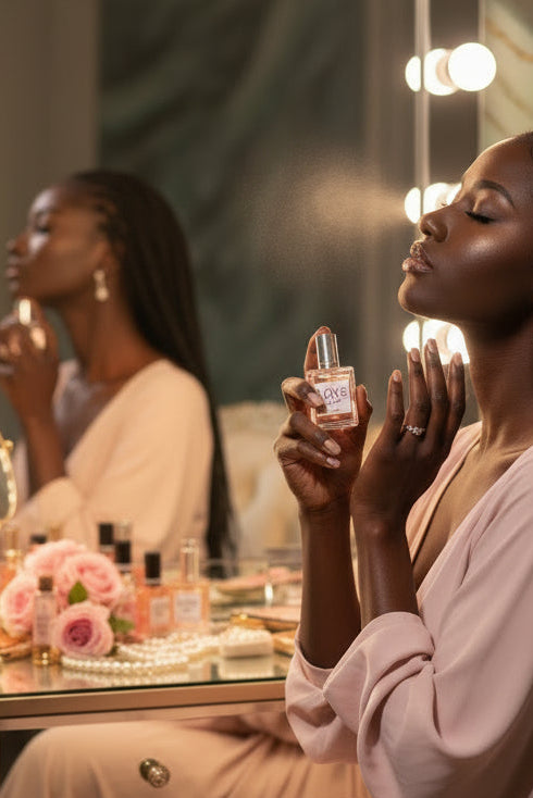 Pink Skyii DUO Our Signature Scent (2) 15ml Bottles Captivating blend of soft floral notes and hint of citrus that captures your spirit. Each bottle celebrates the season and elevates your everyday moments, while uplifting you vibrations.